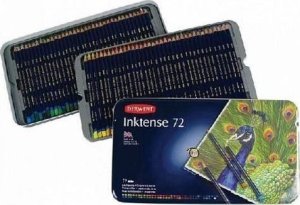 Derwent Zestaw kredek Inktense 72 4
