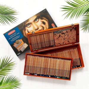 Derwent Kredki Derwent Lightfast 100 szt. w drewnianej kasetce 4