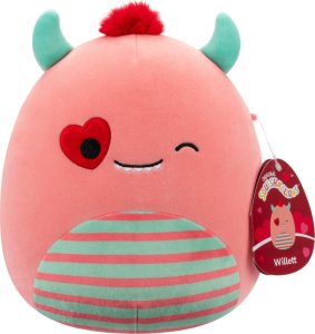 Jazwares SQUISHMALLOWS WALENTYNKI Maskotka WILLETT Pluszak 19cm JAZWARES SQVA00828 1