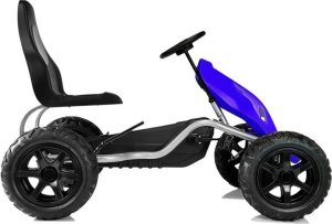 1life Gokart na Pedały B012 Pompowane Koła Niebieski 2