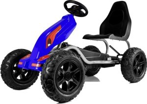 1life Gokart na Pedały B012 Pompowane Koła Niebieski 3