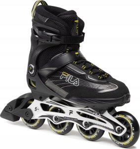 Rolki Fila FILA SKATES Rolki MIZAR 80 black-lime 43 1