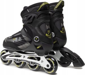 Rolki Fila FILA SKATES Rolki MIZAR 80 black-lime 43 2