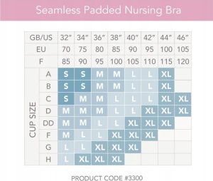 Carriwell CARRIWELL padded maternity & nursing bra Black M 3321 8