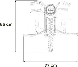 Ramiz Pojazd DRIFT BIKE 21 Zielony 15