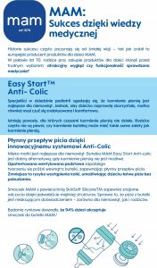 MAM BABY 1193 BUTELKA A/KOL PERFECT START 320ML PLANET LOVE CHŁOPIEC 4