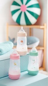 MAM BABY 1193 BUTELKA A/KOL PERFECT START 320ML PLANET LOVE CHŁOPIEC 7