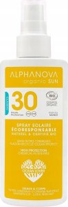 ALPHANOVA SUN Alphanova Sun, Bio Spray Przeciwsłoneczny, filtr SPF30, 125g 1