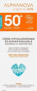 ALPHANOVA SUN Alphanova Sun, Bio Krem przeciwsłoneczny, hipoalergiczny, wodoodporny, filtr SPF50, 50g 2
