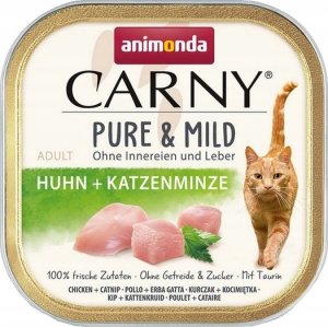 Animonda Carny Animonda Carny Pure & Mild Kurczak + Kocimiętka tacka 100g 1