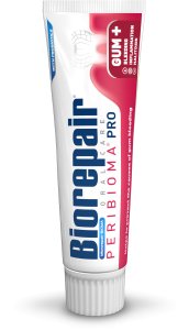 Biorepair Peribioma PRO+ pasta z probiotykami przeciw paradontozie 75ml 3