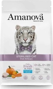 Amanova Amanova Sterilised Cat White Fish 1,5kg 1