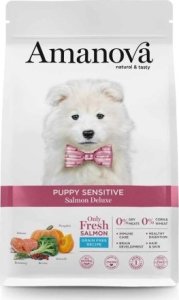 Amanova Amanova GF Puppy Sensitive Salmon Deluxe 2kg 1