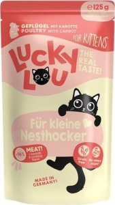 Lucky Lou Lucky Lou Lifestage Kitten Drób saszetka 125g 1