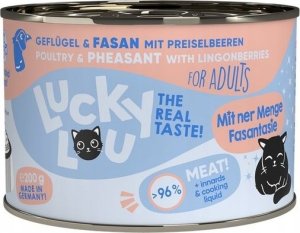 Lucky Lou Lucky Lou Lifestage Adult Drób i bażant puszka 200g 1