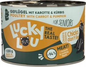 Lucky Lou Lucky Lou Lifestage Senior Drób puszka 200g 1