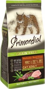 Primordial Primordial Cat Grain Free Adult Duck & Turkey 6kg 1