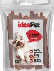 IdeaPet IdeaPet Paski z wołowiną 500g 1