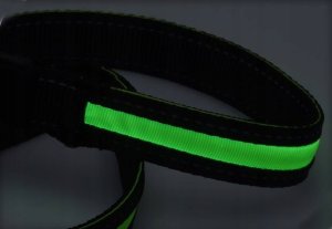 Pets Collection Świecąca smycz dla psa LED, pomarańczowa, 120 cm 3