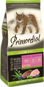 Primordial Primordial Cat Grain Free Kitten Duck & Turkey 2kg 1