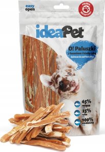 IdeaPet IdeaPet O! Paluszki z łososiem i białą rybą 70g 1