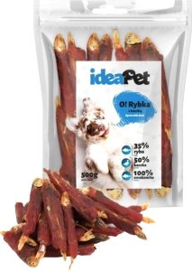 IdeaPet IdeaPet Przysmak Dla Psa Kaczka Ryba 500g 1