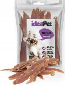 IdeaPet IdeaPet Przysmak dla Psa Filet z Kaczki 500g 1