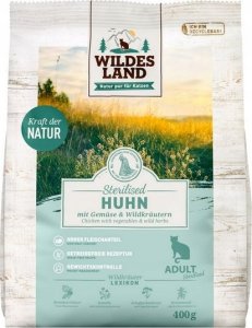 Wildes Land Wildes Land Cat Classic Adult Sterilised Huhn 400g 1