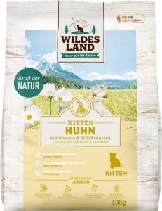 Wildes Land Wildes Land Cat Classic Kitten Huhn 400g 1