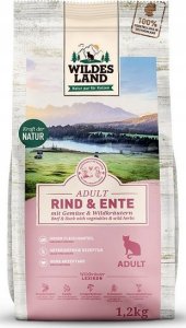 Wildes Land Wildes Land Cat Classic Adult Rind & Ente 1,2kg 1