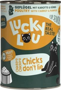 Lucky Lou Lucky Lou Senior Karma Dla Kota Drób 400g 1