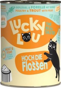 Lucky Lou Lucky Lou Karma Dla Kota Drób Pstrąg 400g 1