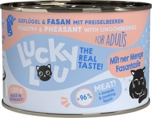 Lucky Lou Lucky Lou Karma Dla Kota Drób Bażant 200g 1