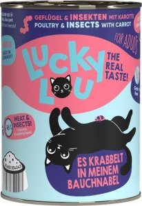 Lucky Lou Lucky Lou Karma Dla Kota Drób Owady 400g 1