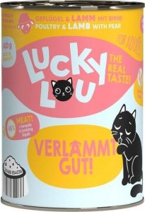 Lucky Lou Lucky Lou Karma Dla Kota Drób Jagnięcina 400g 1