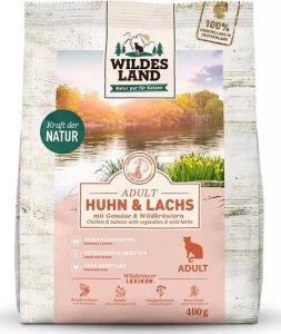 Wildes Land Wildes Land Karma Dla Kota Kurczak Łosoś 400g 1