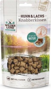 Wildes Land Wildes Land Przysmak Dla Kota Knabberkissen Kurczak Łosoś 50g 1