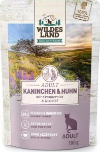 Wildes Land Wildes Land Karma Dla Kota Królik Kurczak 100g 1