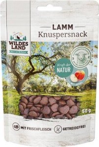 Wildes Land Wildes Land Przysmak Dla Kota Knuspersnack Jagnięcina Jabłko 50g 1