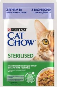 Purina Purina Cat Chow Mokra Karma Dla Kota Sterilised Jagnię 85g 1