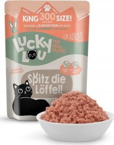 Lucky Lou Lucky Lou Lifestage Adult Drób i królik saszetka 300g 1