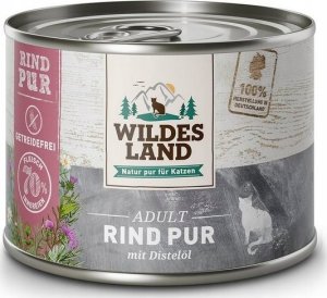 Wildes Land Wildes Land Cat Classic Adult Rind Pur puszka 200g 1