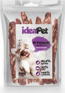 IdeaPet IDEAPET 500g PALUSZKI Z KACZKĄ I RYBĄ 1