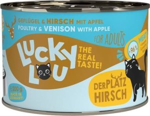 Lucky Lou Lucky Lou Karma Dla Kota Drób Jeleń 200g 1