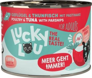 Lucky Lou Lucky Lou Karma Dla Kota Drób Tuńczyk Puszka 200g 1