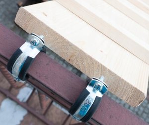 QLS DRABINKA DREWNIANA SCHODY DLA KOTA 6M + ZACISK 13