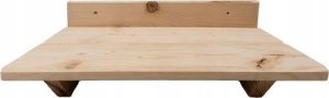 QLS PÓŁKA DUŻA LEGOWISKO DLA KOTA DREWNIANA 40 X 27 CM 1