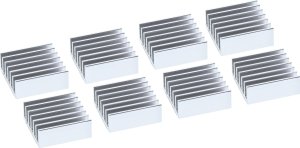 InLine InLine® IC chip Sink self adhesive cooling fins, 8 pcs. 1