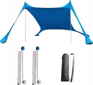 Enero PAWILON TURYSTYCZNY PLAŻOWY PRZECIWSŁONECZNY OBCIĄŻANY PIASKIEM LYCRA 2.1X2X1.5M 5