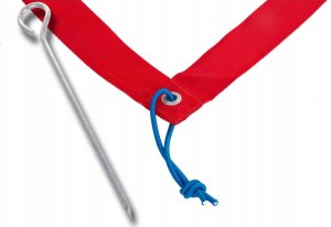 Netex TAŚMA NA BOISKO PLAŻOWE-SIATKÓWKA 48m (2x8m I 2x16m) NETEX - CZERWONE 2